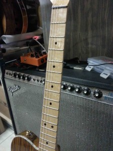 Warmoth Telecaster manche_front